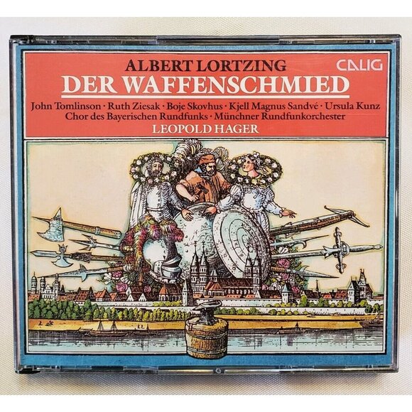 Albert Lortzing Der Waffenschmied German Comic Opera 2 CD Set Austria 1995 DDD - Picture 1 of 12